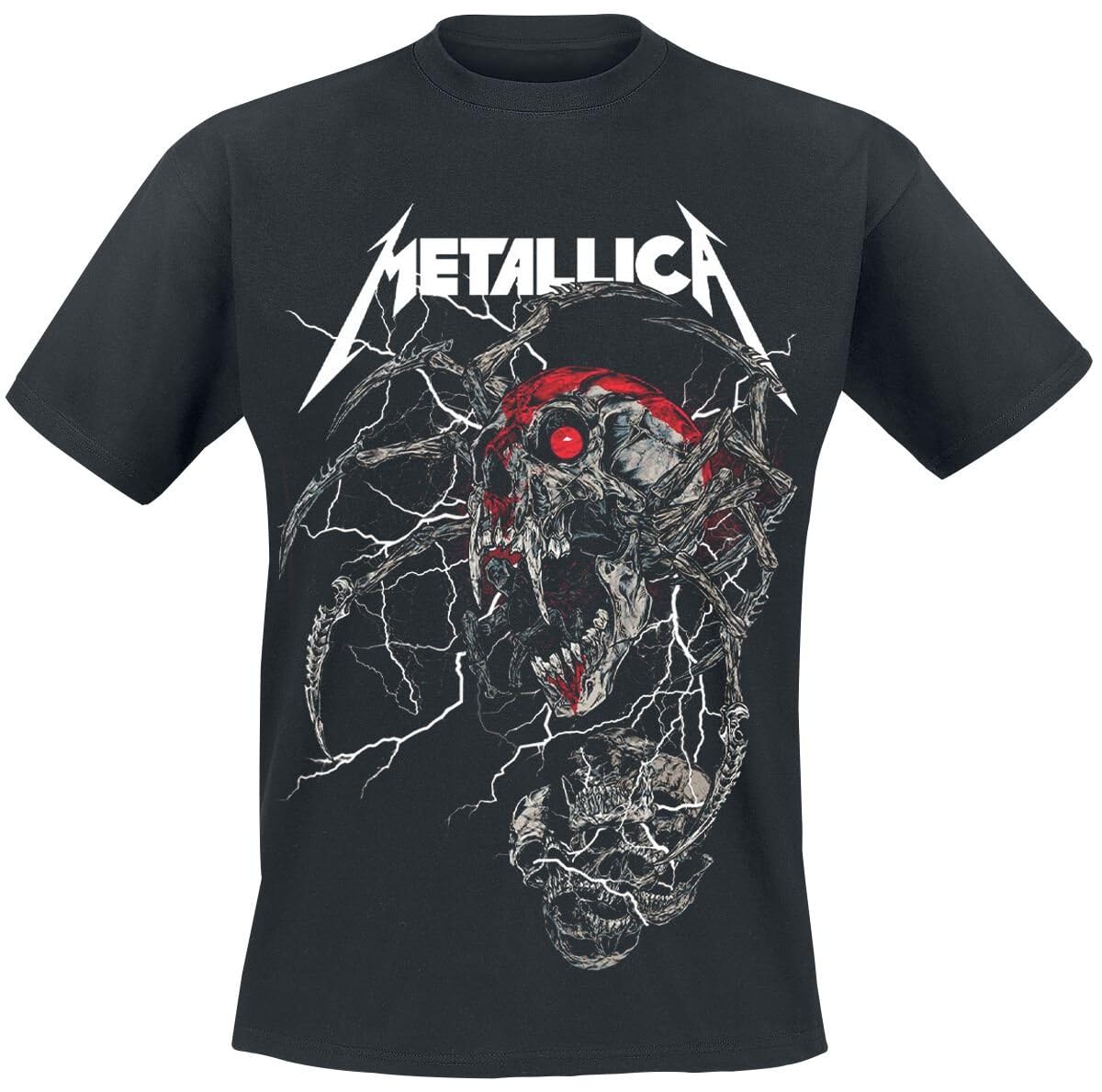 METALLICA SPIDER DEAD T-Shirt X-Large BLACK