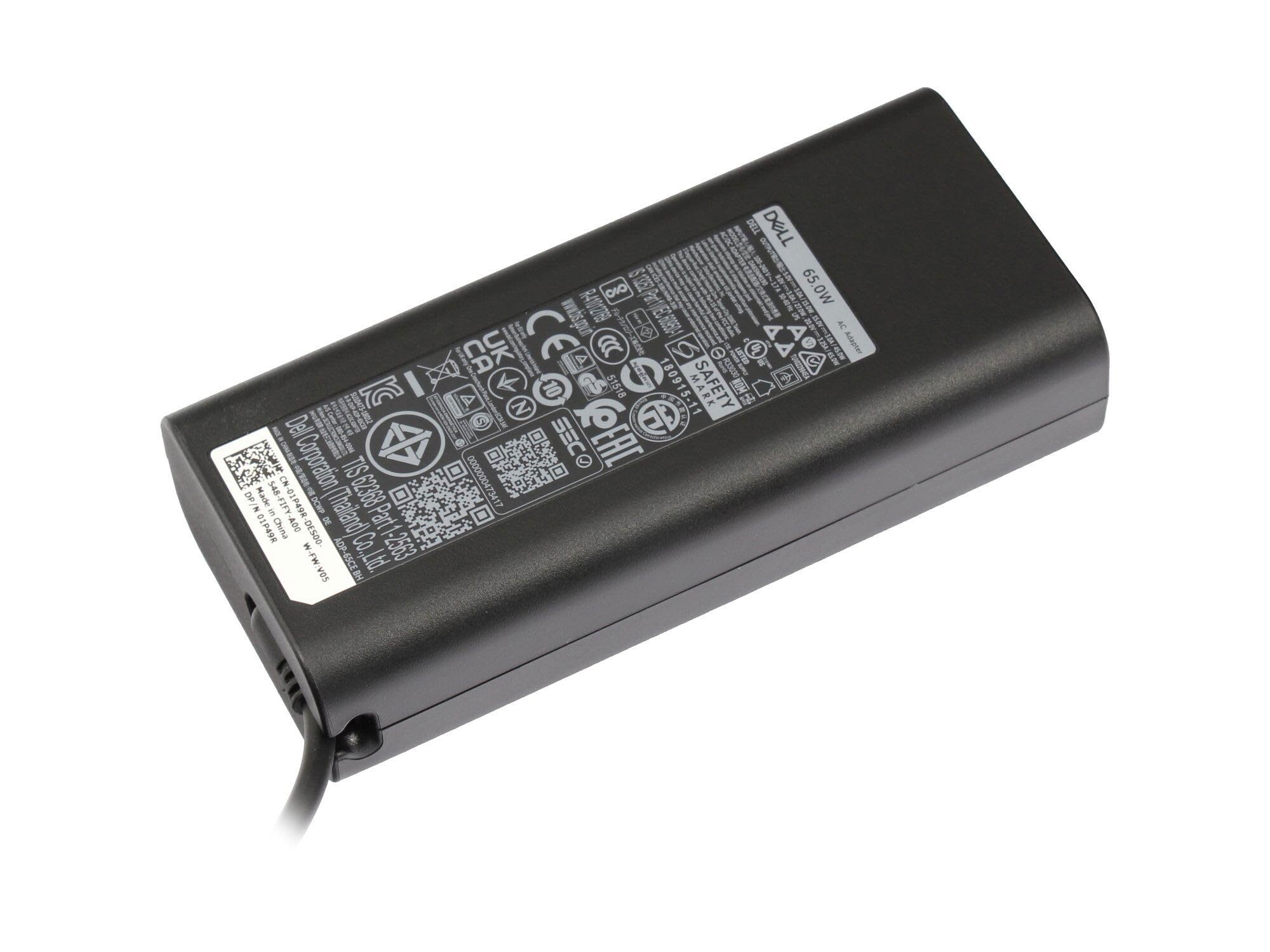 Amazon.com: Dell 0RGF3F Original USB-C Charger 65 Watts for Vostro