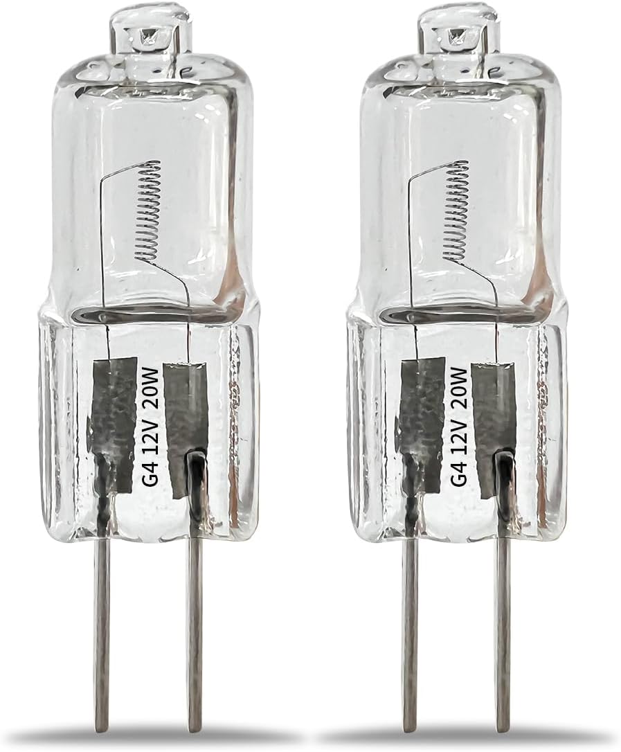 2 Pcs 20W 12V for Dacor Halogen Light Bulbs for Range, Electric Oven&Wall Oven with G4 Bi-Pin Base- for 106660