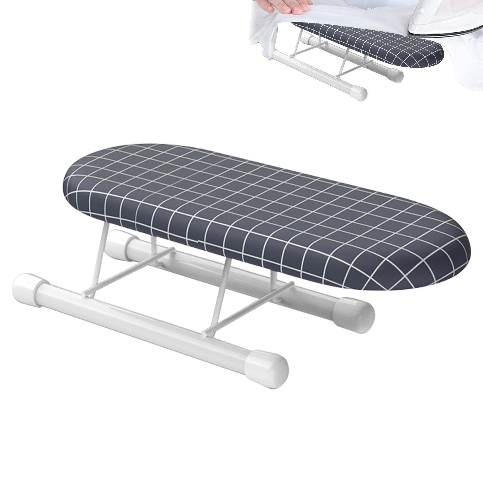 Amesor Small Ironing Board - Sleeve Board For Sewing And Ironing - Countertop Ironing Board With Folding Legs Convenient For Studio Apartments And Traveling