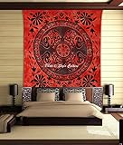 Uso: Colgante de pared, separador de ambientes, colchas, toallas de playa, telas decorativas, cubrir los muebles, cubierta de mesa, etc. NOTA: PEN cultura es el fabricante exclusivo de este tapiz mandala. Si las "Naves de y vendido por" arriba dice Cualquier venta Además de "corrales" y luego haga clic en "Ofertas" y seleccione la pluma de Cultura como el vendedor para obtener el producto genuino.