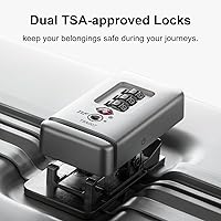 Vista 5 de LEVEL8 Serie de equipaje de mano de aluminio Gibraltar, plateado, Moda