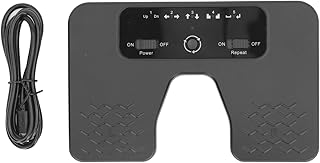 Gearwell Kablosuz Sayfa Turner, Bluetooth Pedalı, Müzik Sayfası Pedalı, Tabletler ve Telefonlar İçin Taşınabilir Şarj Edilebilir Pedal, Sessiz Eller Serbest Sayfa Turner