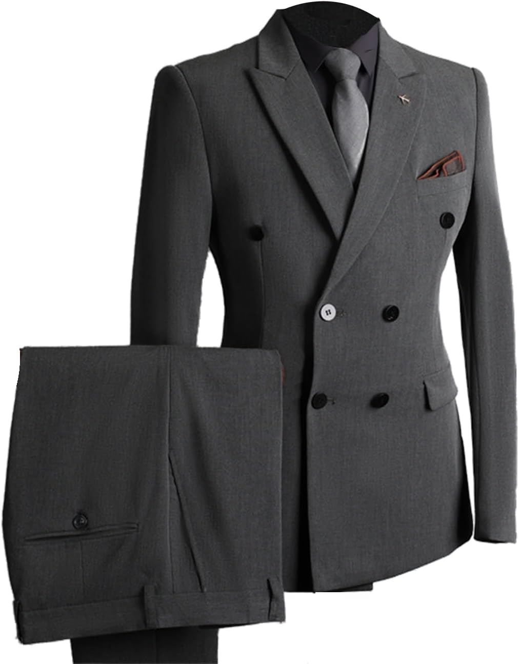 チュノアウェディング タキシード オリーブ ＆ シャツ、蝶ネクタイ