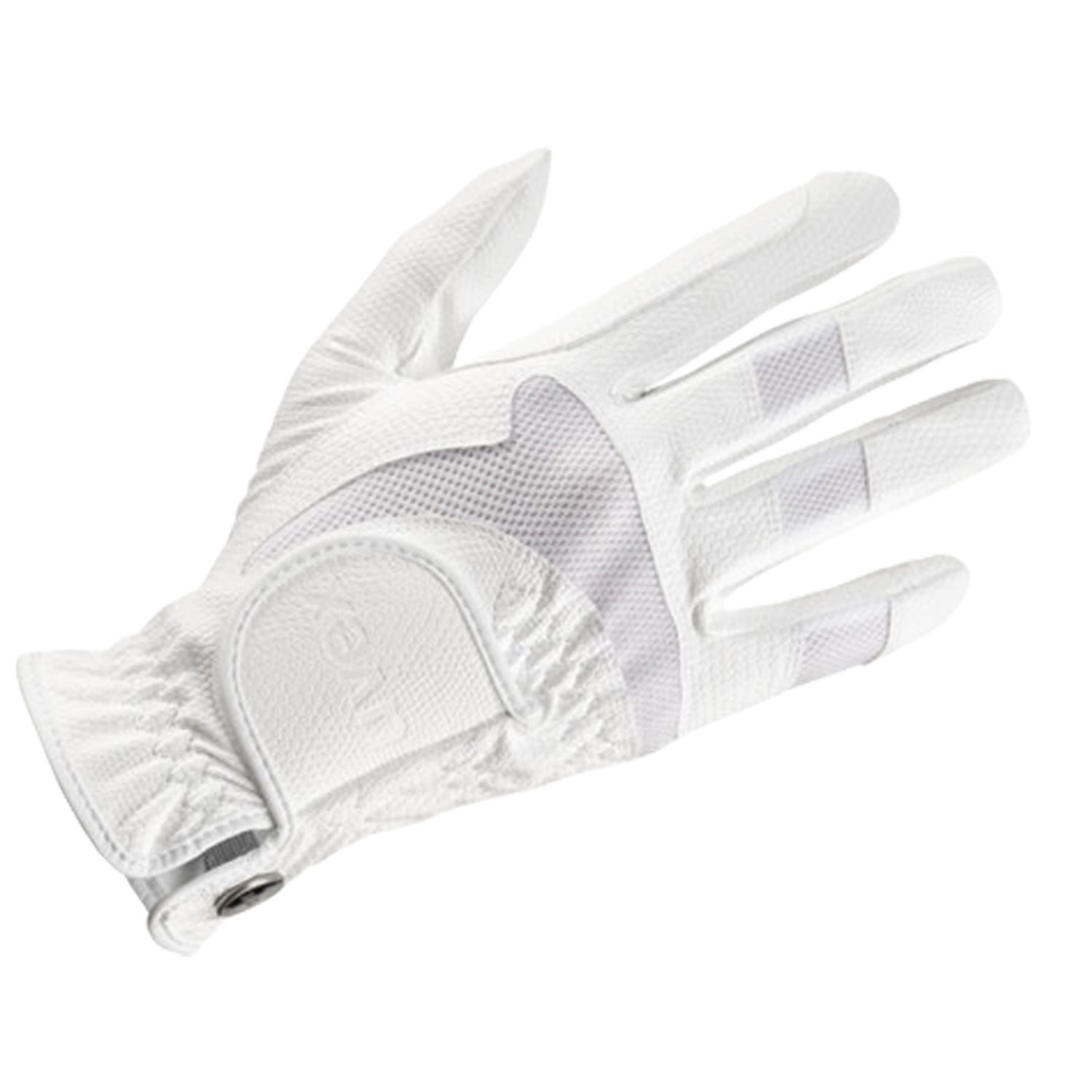 uvex i-Performance 2 Horse Riding Gloves for Women & Men, White, 6.5 - Stretchable, Breathable & with Touchscreen Capability