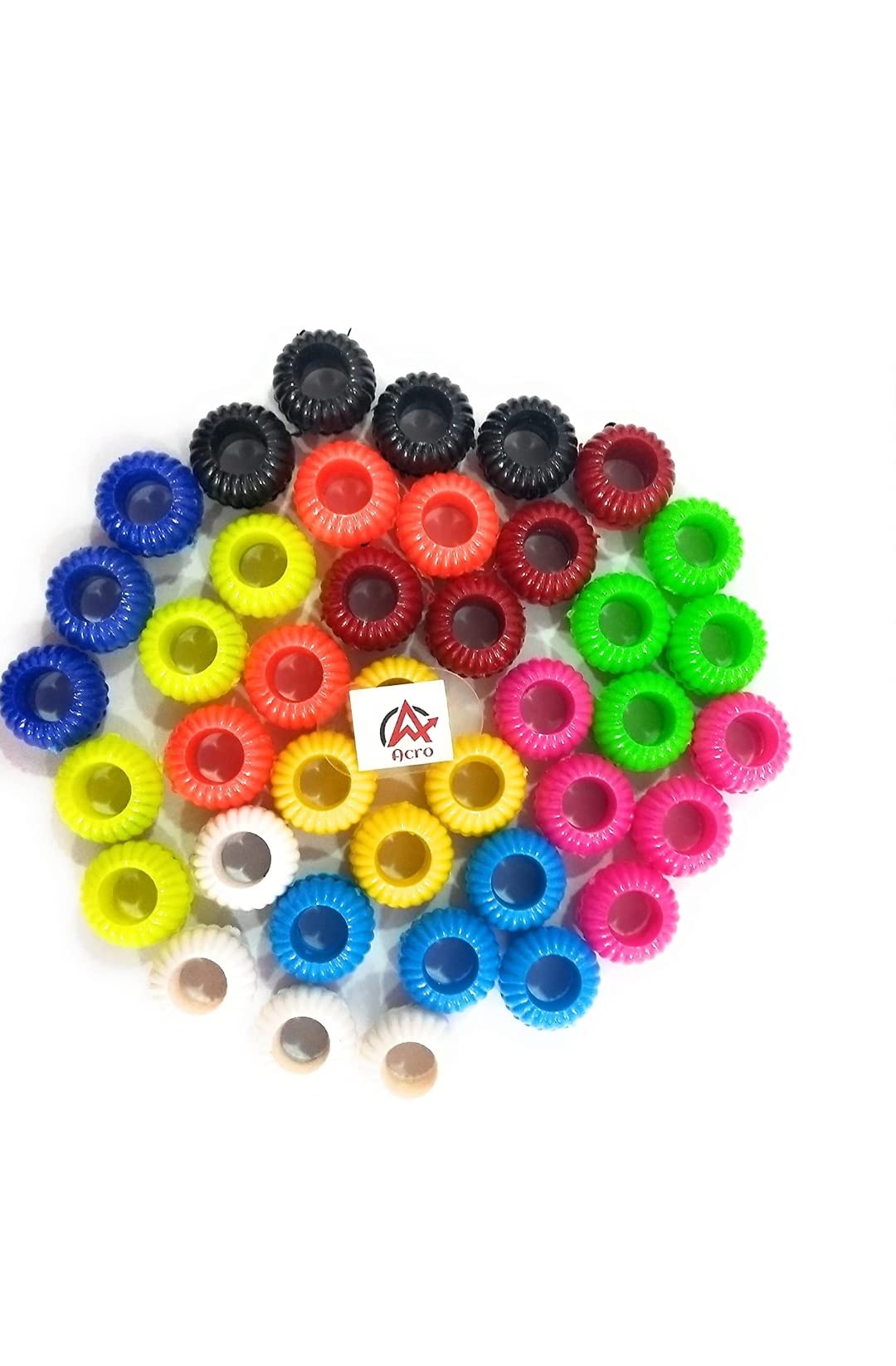 Acro Pet World Acro Pigeon Leg Plastic Sound Ring Ring For Pigeon For Big Pigeons(100 Pcs) (B09TQ288R9) Amazon Price History, Amazon Price Tracker