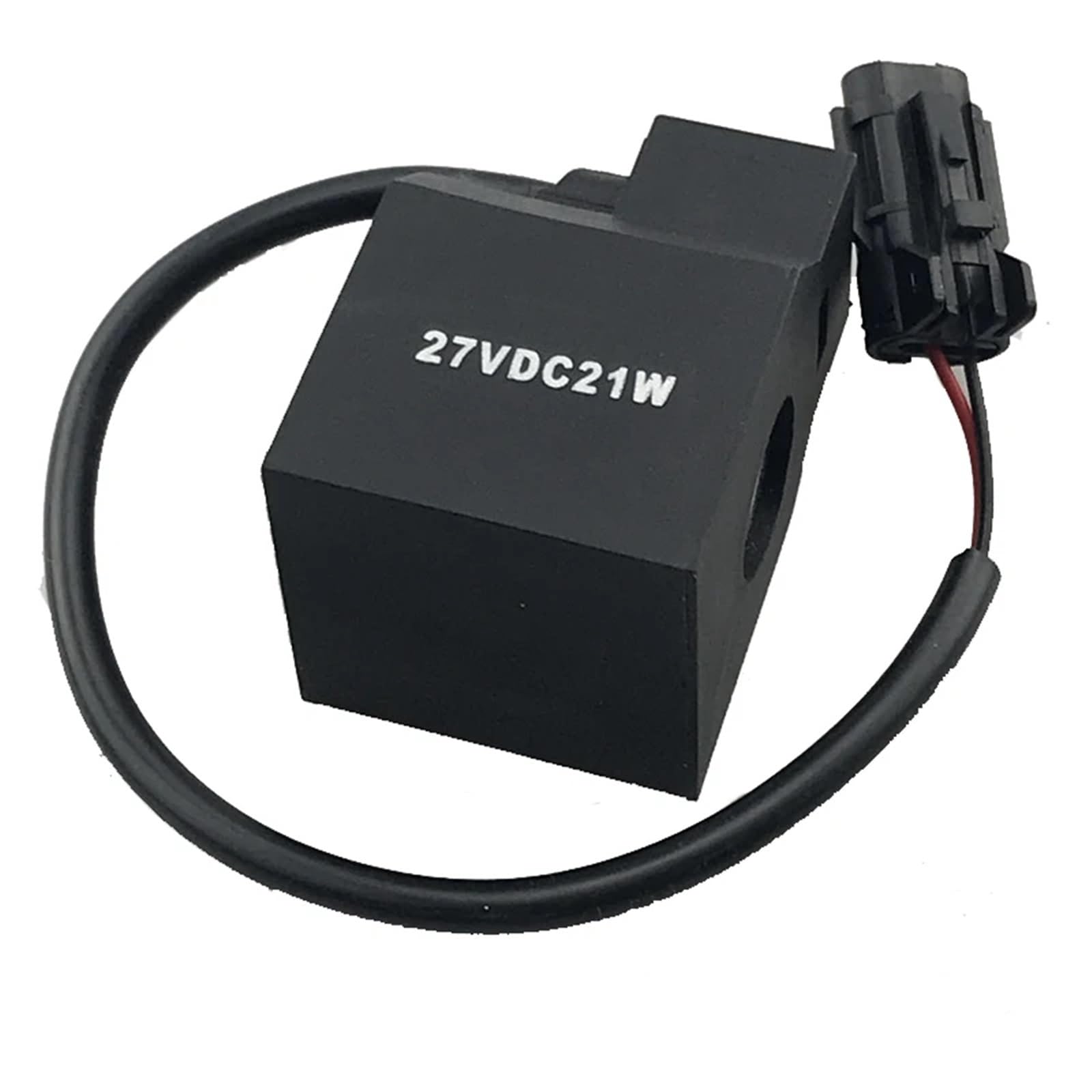 Uyqukggpsn Dc24v With Wire Plug 1Pcs Excavator R510-5 R210-9 Fast And Slow Gear Solenoid Valve Coil Dc24v Dc12v 21W