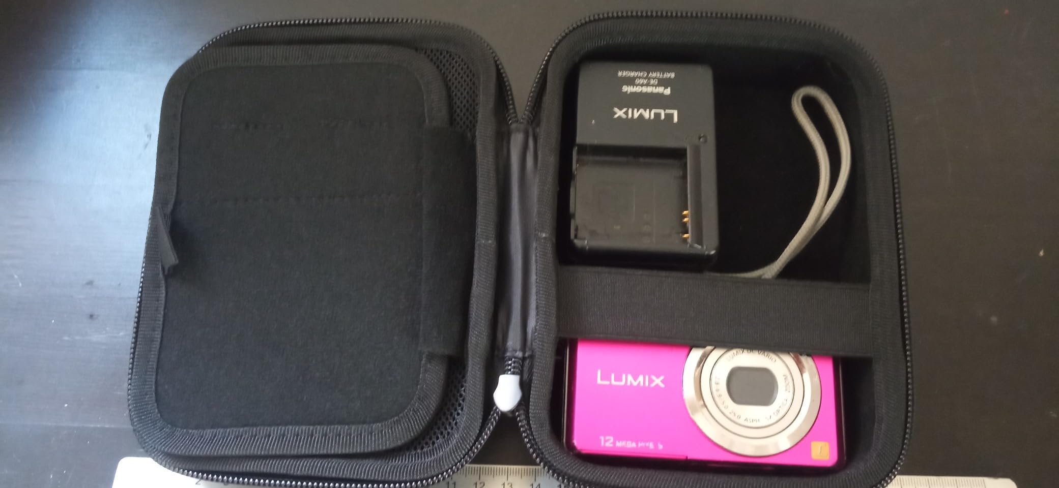 Bra fodral även för kameror som är mindre än de rekommenderade storlekarna