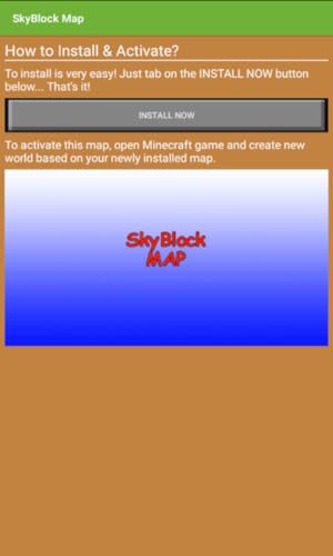 SkyBlock Island Maps for Minecraft Pro