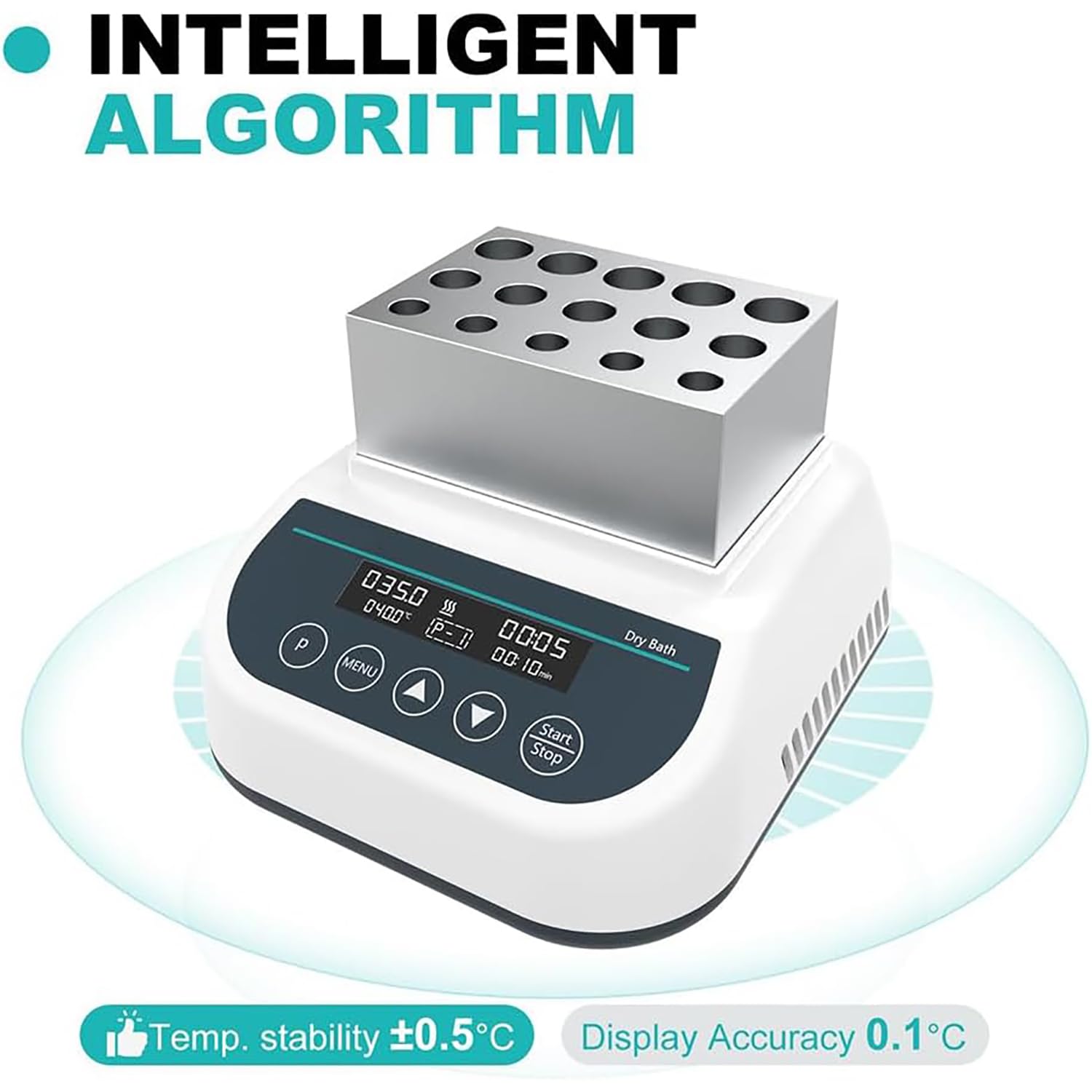 Máquina profesional de gel de plasma PRP PPP, capacidad de 15 módulos con calefacción y refrigeración, 9 configuraciones de programa y temporizador ajustable para uso en laboratorio