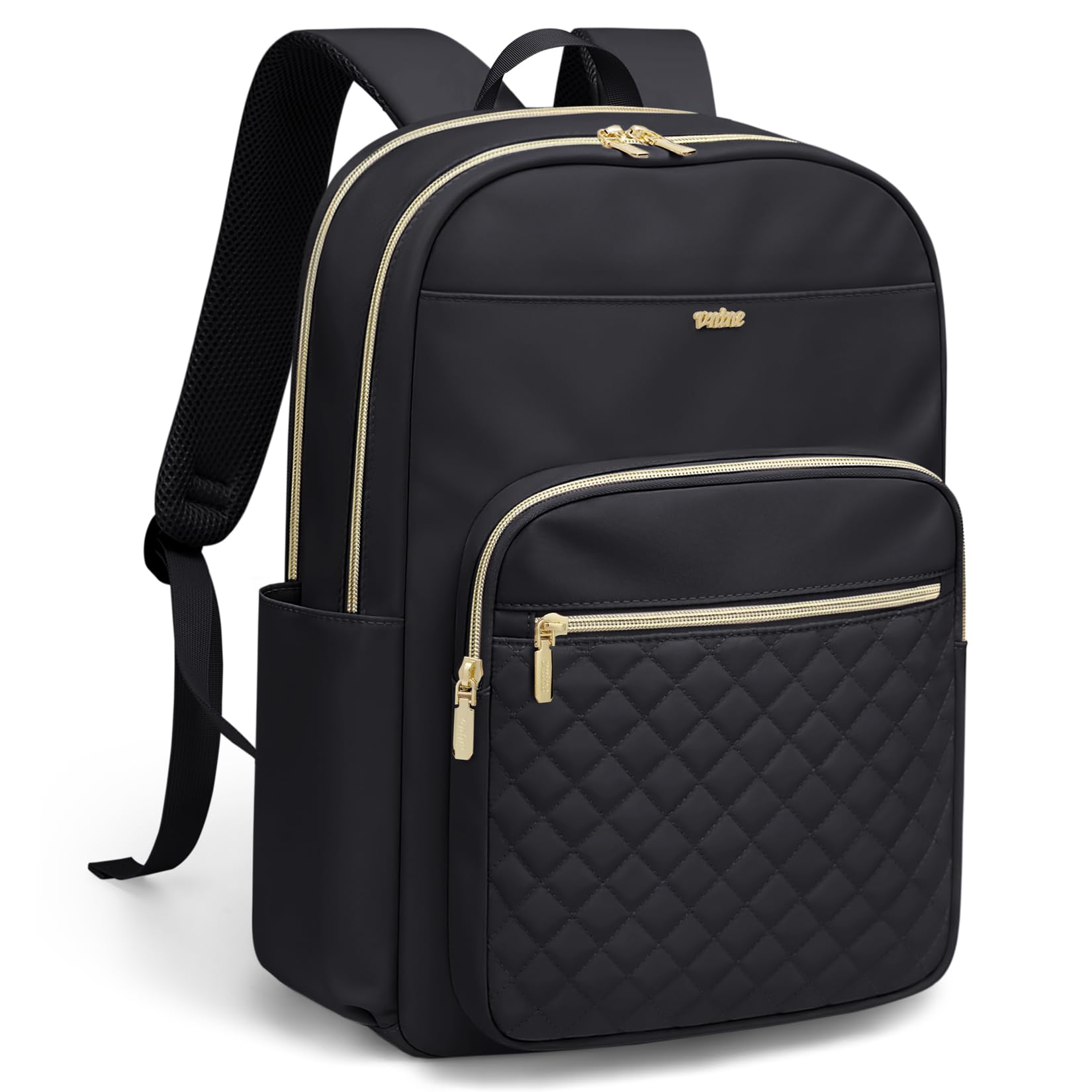 VNINE Rucksack Damen, 16 Zoll Laptop Schulrucksack Mädchen W