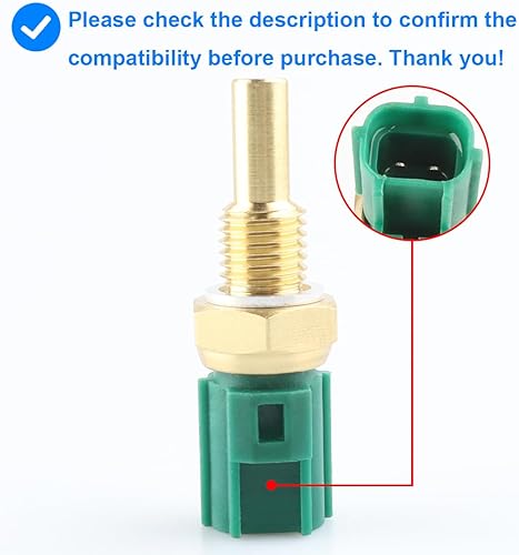 Miniatura 6 de Sensor de temperatura del refrigerante, sensor de temperatura ECT D583 19022018 compatible con Toyota Lexus Mazda - 4Runner Avalon Camry Corolla