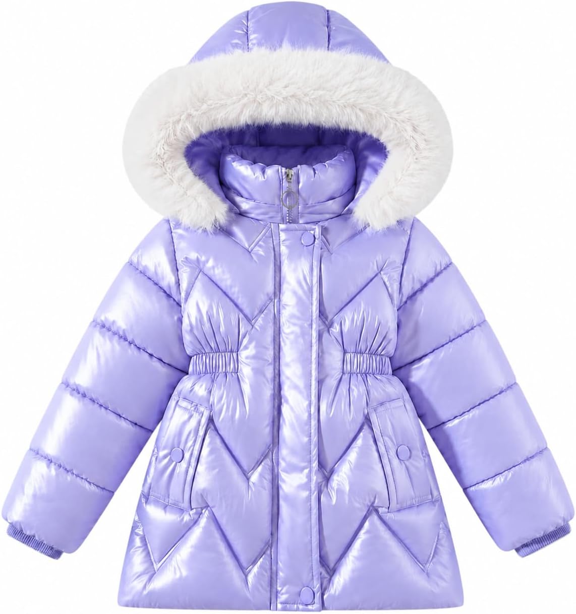 Ohrwurm 3T 4T 5T 6T Toddler Girls Winter Coat Jacket Outwear Clothes Warm Overcoat Snowsuit Puffer Parka Fur Lined Hood Kids
