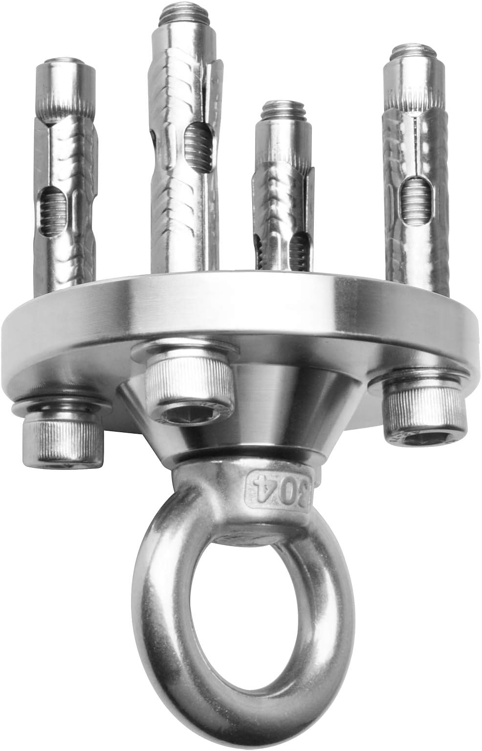 Deckenhaken Schwerlast Edelstahl 304 - Bis 500kg Für Boxsack, Hängesessel & Yoga | M8