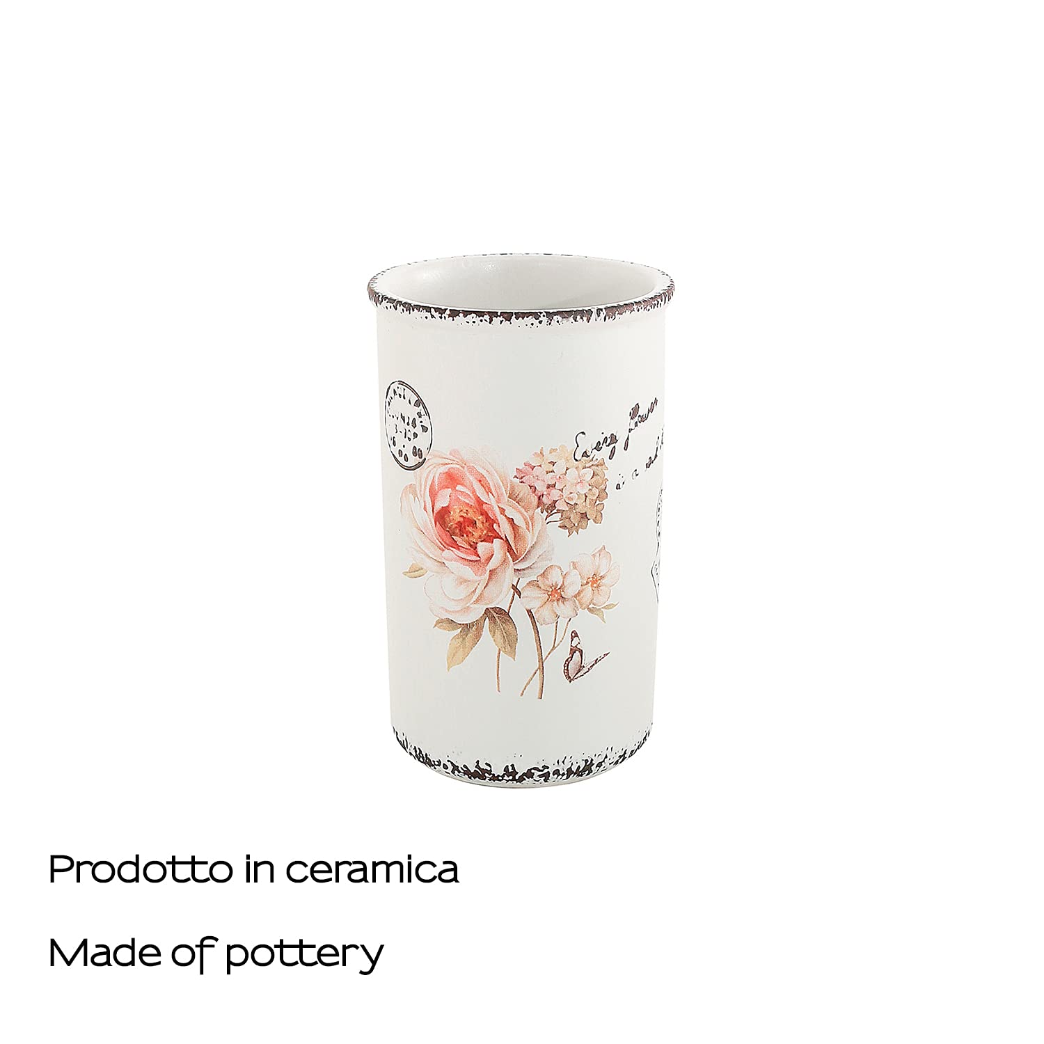 Gedy Bianca, G-Brisbane Bathroom Toothbrush Holder, Dimensions and Weight: 11.8 x 7.2 x 7.2 cm & 0.3 kg - Image 3