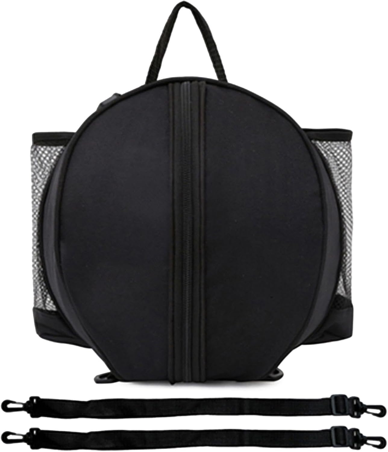 Bolsa de baloncesto oxford portatil con cremallera elástica y diseño ergonómico de hombro