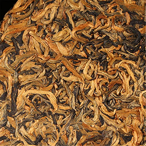 100g Té negro orgánico chino Yunnan Mini pastel Brotes de oro Dianhong Té rojo Cuidado de la salud Nuevo té cocido Venta… - Imagen 7