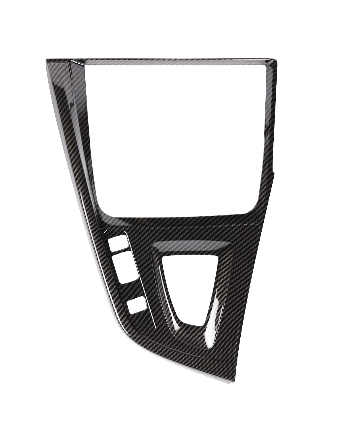 Kohlefaser-Stil Schalthebel Abdeckung Rahmen Aufkleber Innenverkleidung für BMW F30 F31 F34 3er, F32 F33 F36 4er (2013-2015)