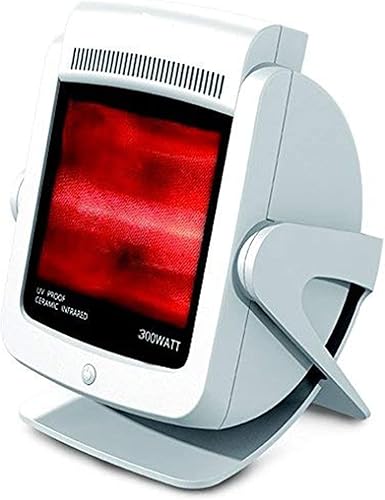 Miniatura 3 de TheraLamp - Lámpara de calor infrarroja de luz roja - Infrarrojo para dolor muscular, alivio del dolor de espalda, circulación sanguínea, 300 W -
