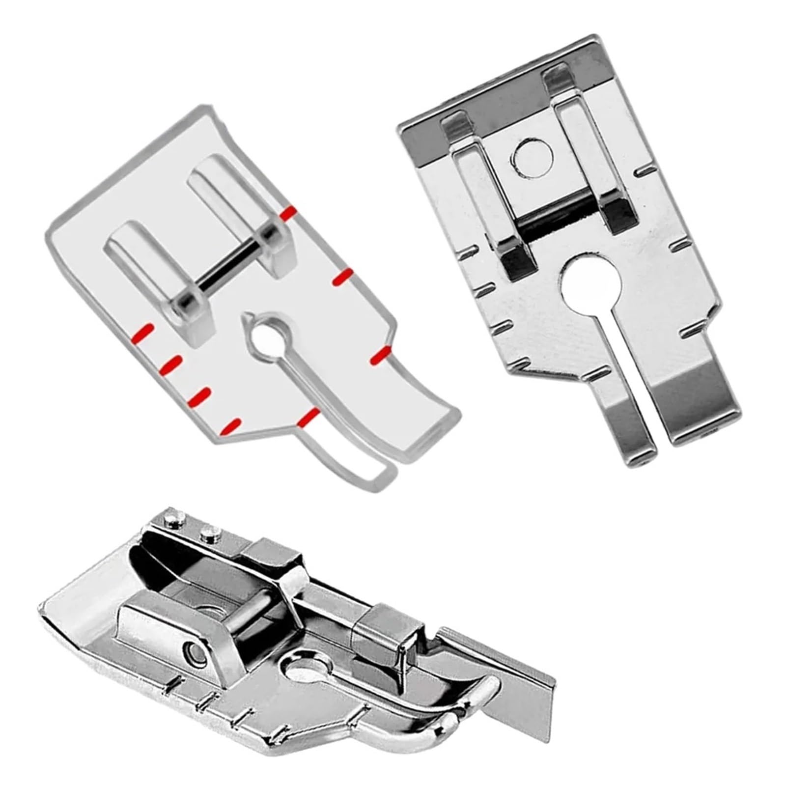 1/3pcs Compatible 1/4 Inch Patchwork Quilting Presser Foot For Sewing Machines YJ353(3pcs quilting)