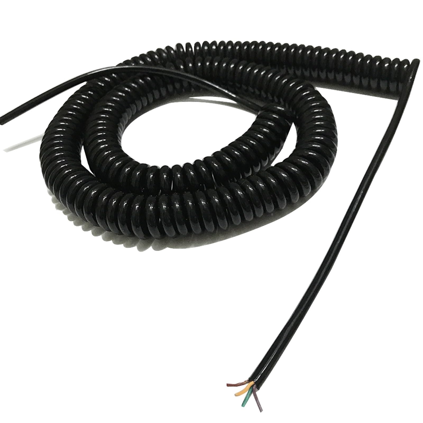 Câble à ressort spiralé carré 0,2 mm pour éviter les nœuds électriques extérieurs