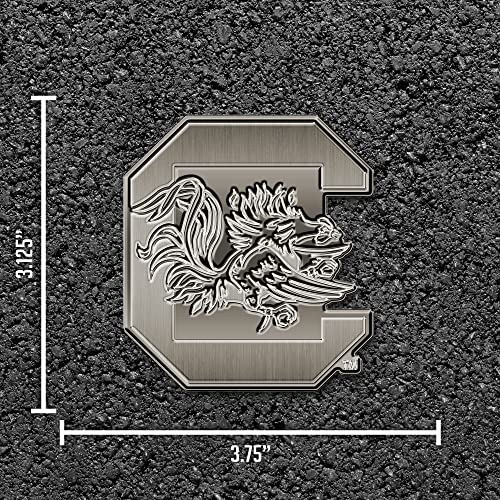 Image of NCAA Standard Antique Nickel Auto Emblem for Car /Truck /SUV