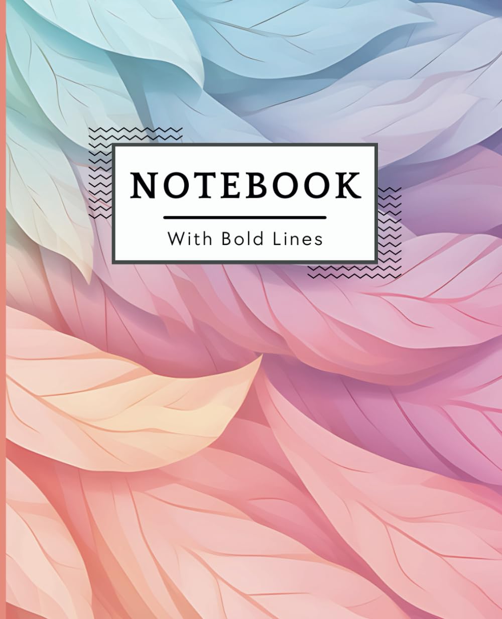 Low Vision Notebook With Bold Lines: A Low Vision Aid for Visually Impaired People Who Love Writing On Bold Lines & Wide-Ruled Pages