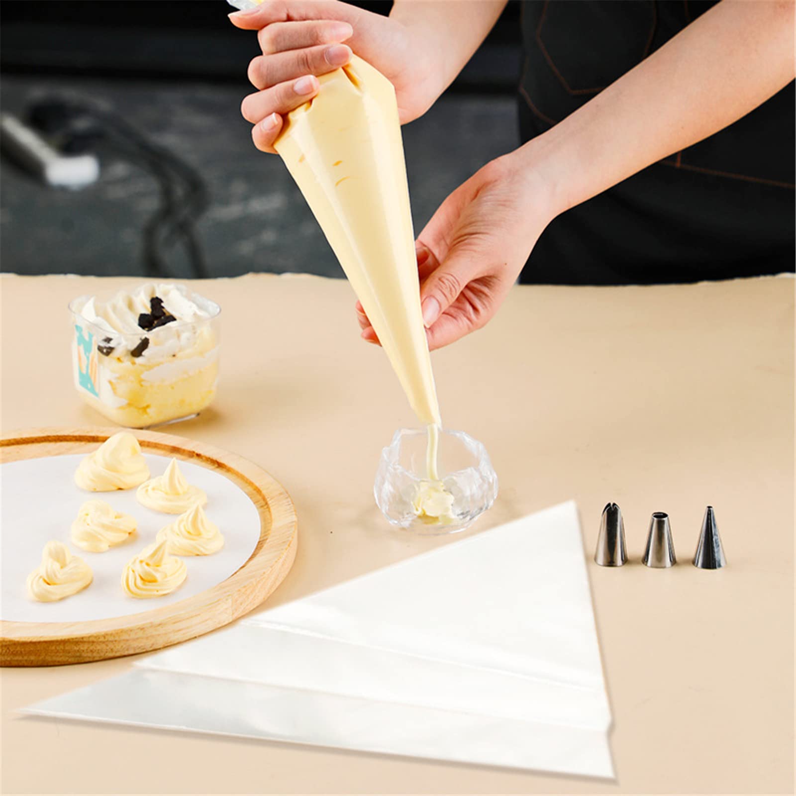 Spritzbeutel 30,5 Cm – 100 Stück, Praktisch Zum Dekorieren, Backen Und Kreativen Verzieren