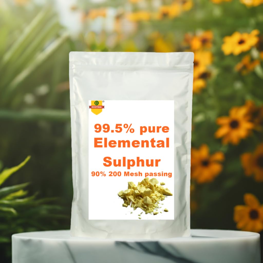 99.5% Pure Elemental Sulphur Powder | 900 grams | 200 Mesh powder
