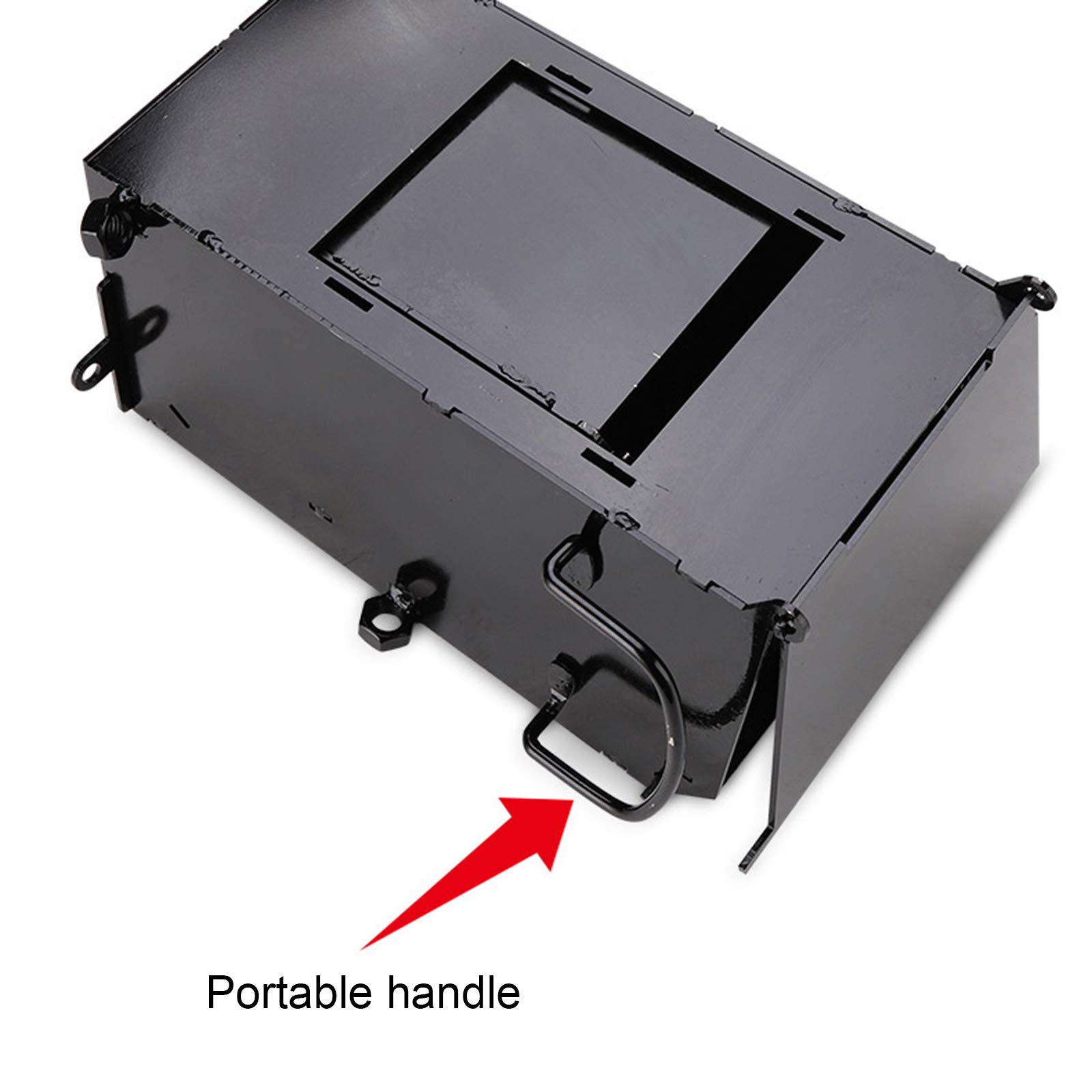Foyer, poêle à fusée, poêle à Bois de Camping léger et Petit, Pliable, Compact et Polyvalent, Solution Parfaite pour la randonnée et Le Trekking, Tient dans Votre Sac à Dos