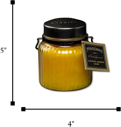 Vista 182 de McCall's Candles Manzanas y calabazas Vela perfumada de 18 onzas Colección Indulgence Doble mecha Tarro ranurado Vertido en Estados