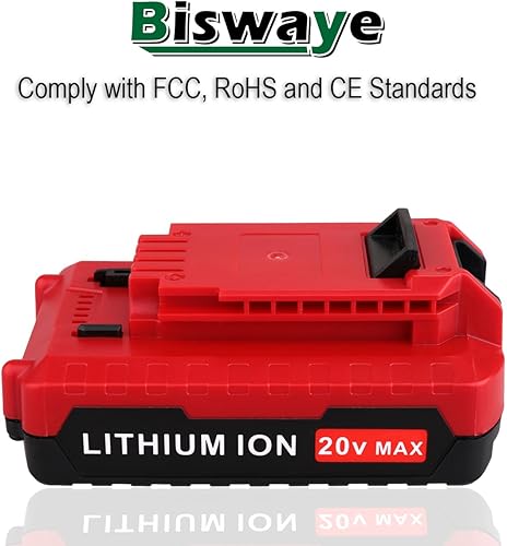 Miniatura 7 de Biswaye Batería de litio de 30 Ah y 20 V MAX para cable de portero batería de 20 V PCC681L PCC680L PCC682L PCC685LP PCC683L PCC601 y 20 V MAX