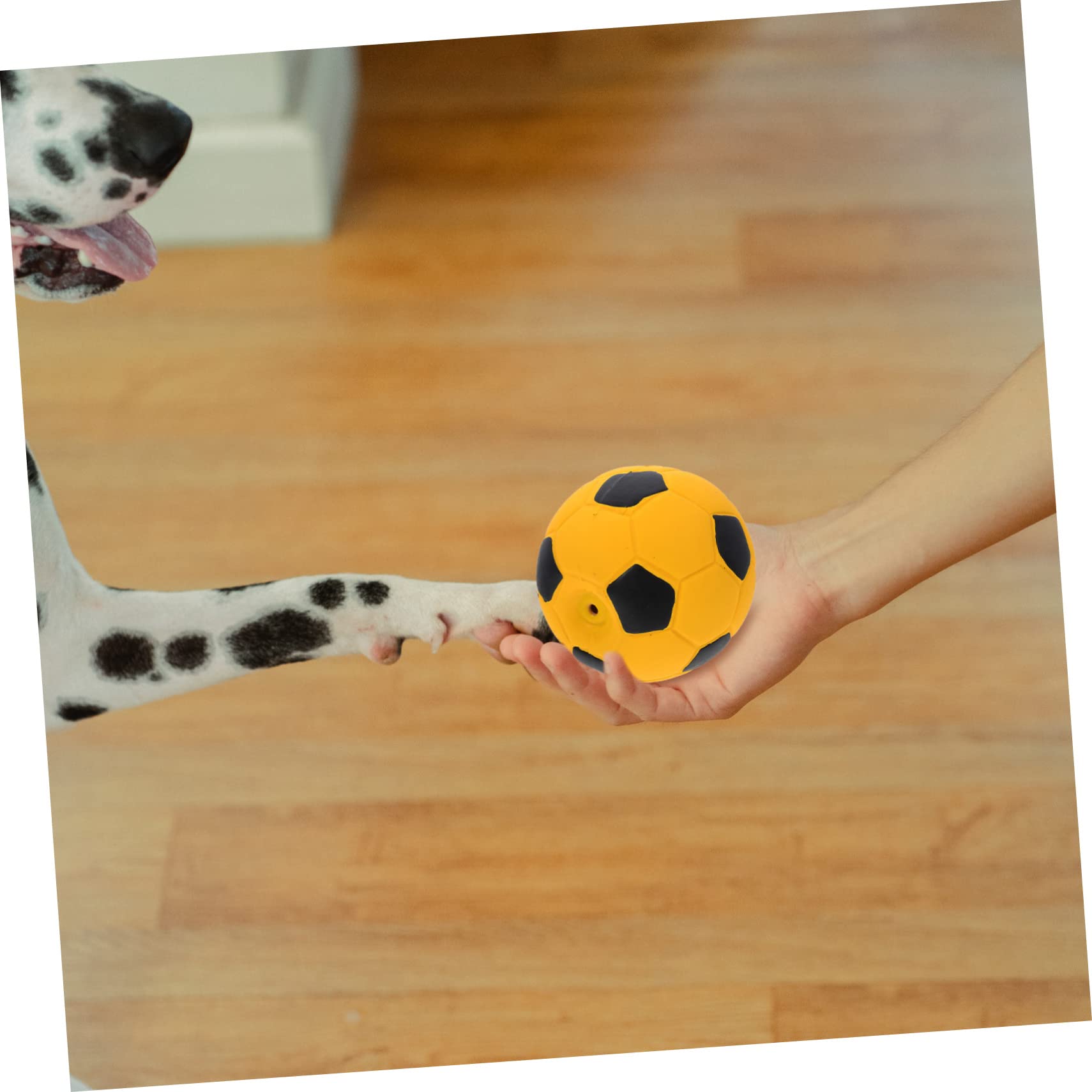 INOOMP 12stücke Hunde Spielzeug Fußballförmiges Kauspielzeug Aus Hochwertigem Interaktives Beschäftigungsspielzeug Für Kleine Und Große Hunde Zur Zahnpflege Und Stressreduktion