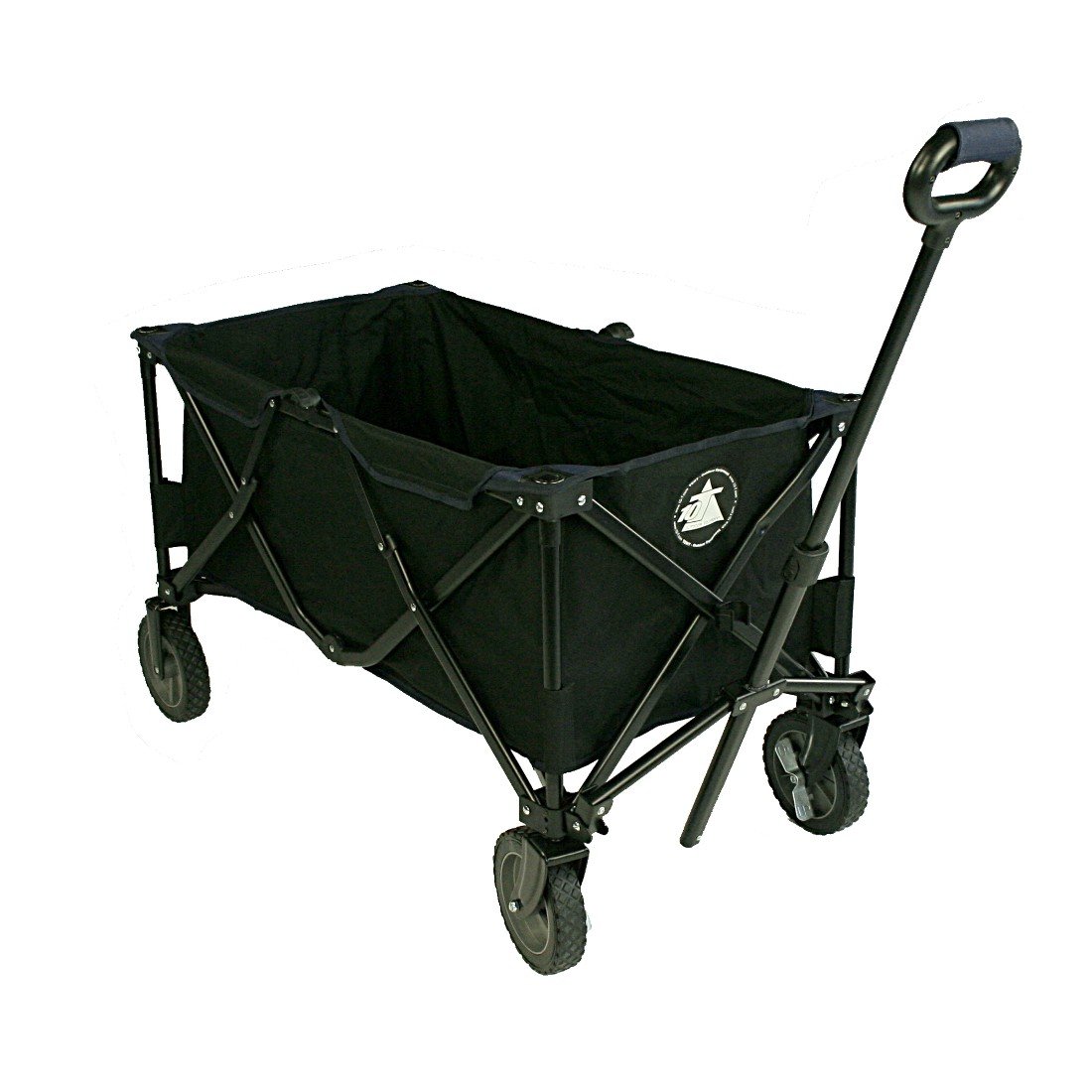 Carrello a Mano, Pieghevole Foldy Trolley, Nero (Schwarz), 50 kg