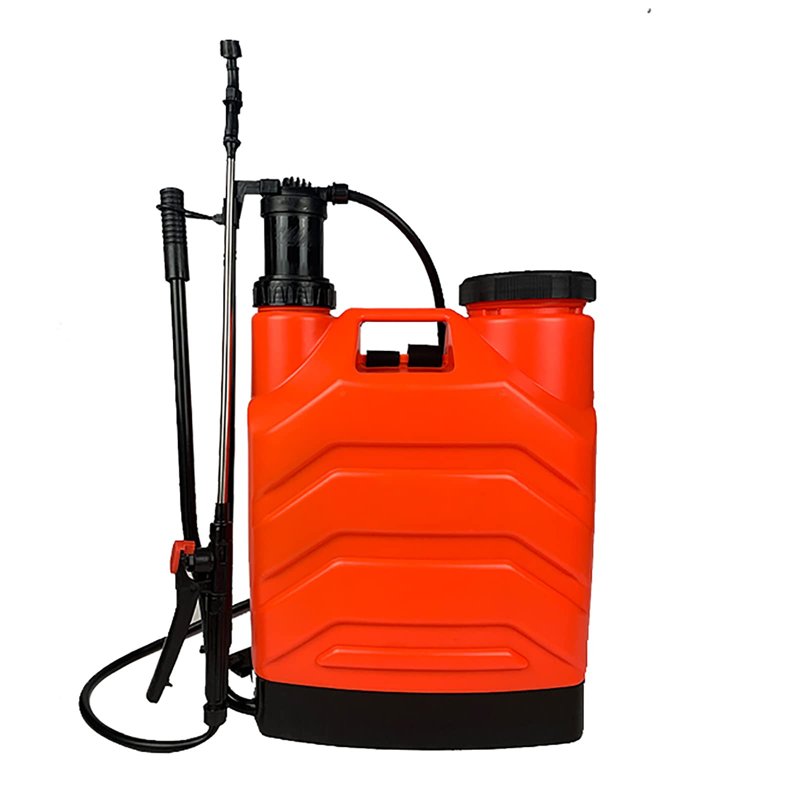 ghjdm Backpack Style Pump Action Pressure Sprayer, 20L Garden Pressure Sprayer, Designed for Extensive Use Around Gardens, Greenhouses and Vegetable Plots