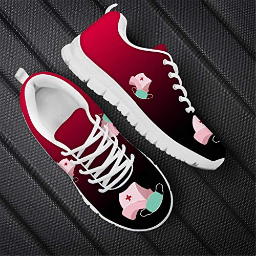 HUGS IDEA - Scarpe da ginnastica da donna con