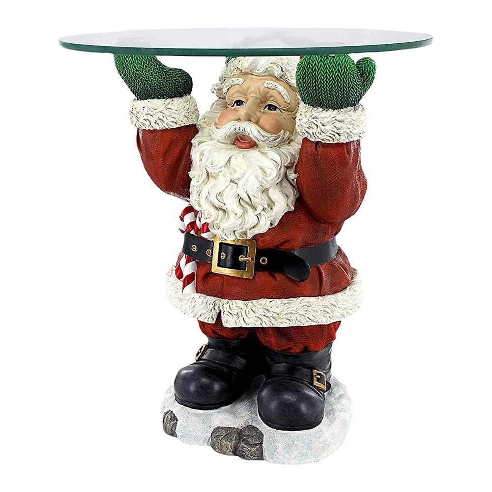 CTRLZS Christmas Santa Clau Snack Tray Rack Fun Christmas Party Decorations Easy to Use
