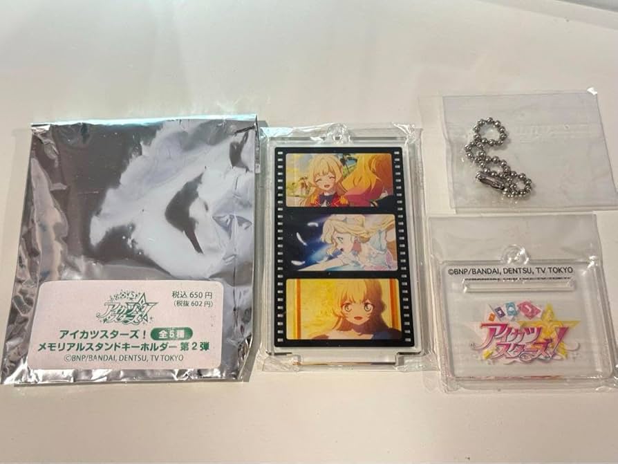 アイカツスターズ! メモリアルスタンドキーホルダー 白鳥ひめ