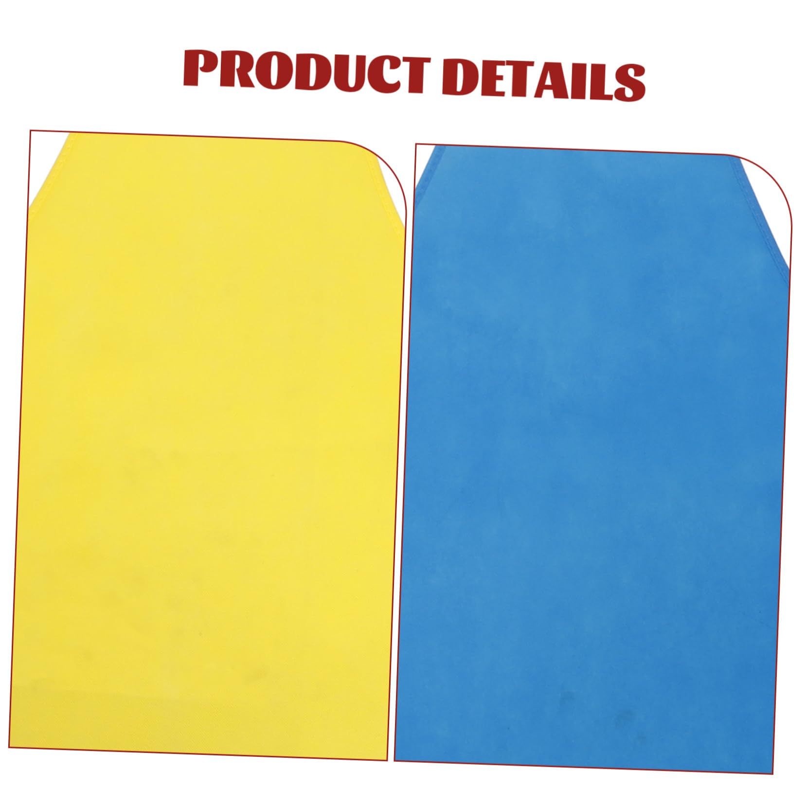 40 pièces tablier de bricolage for enfants artisanat tablier décoratif for enfants tabliers d'art de peinture tablier for la cuisson tablier de dîner tabliers de dessin tablier multi-usage tissu non t