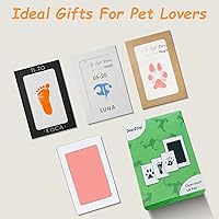 Vista 17 de Kit de impresión de huellas sin tinta, kit de impresión de huellas de perro, kit de impresión de nariz de perro, almohadillas de tinta de tacto