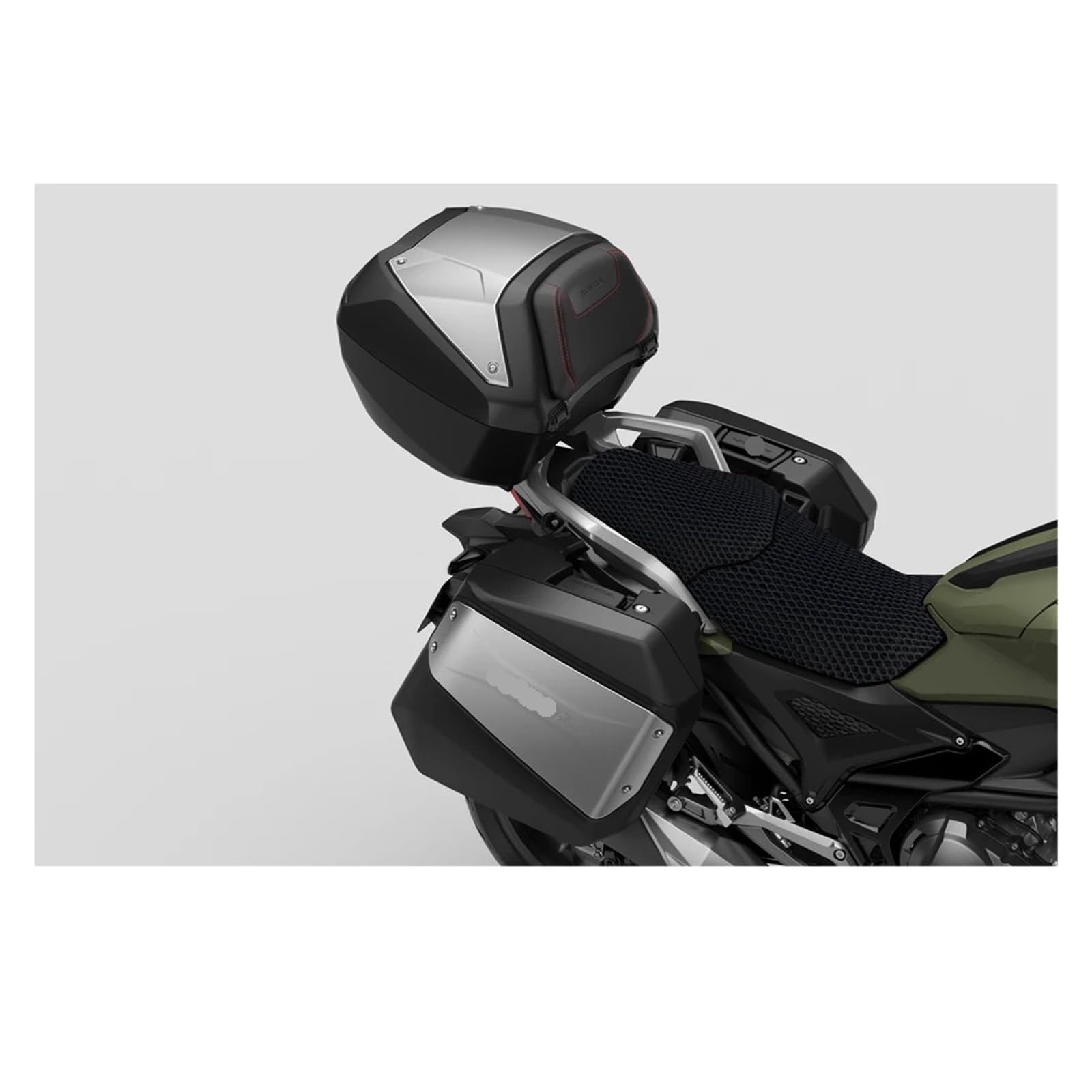 Motociclo Coprisedile Cuscino Per Hond&a NC 750X Coprisedile Per Moto Antiscivolo NC750X Maglia A Nido D'ape 3D Proteggi Cuscini NC750 X Sella In Tessuto Di Nylon 2025+