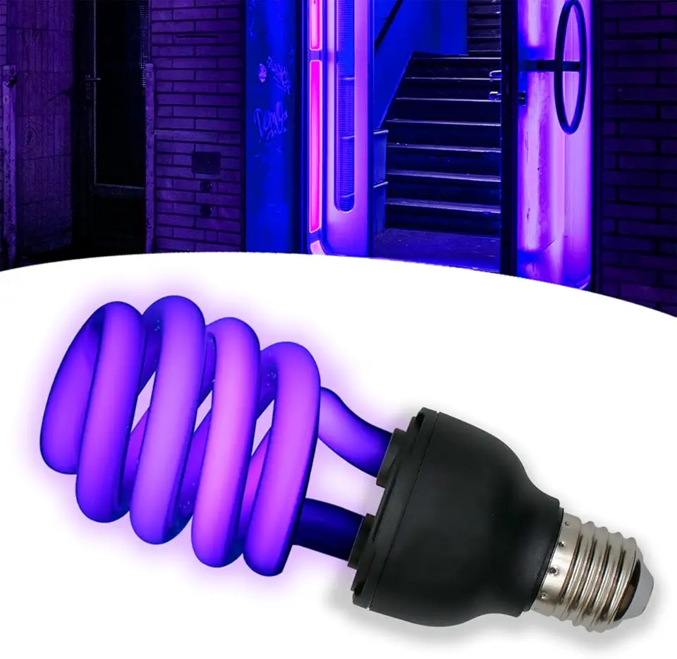 Lâmpada Fluorescente 36w Luz Negra Efeito Neon 110v