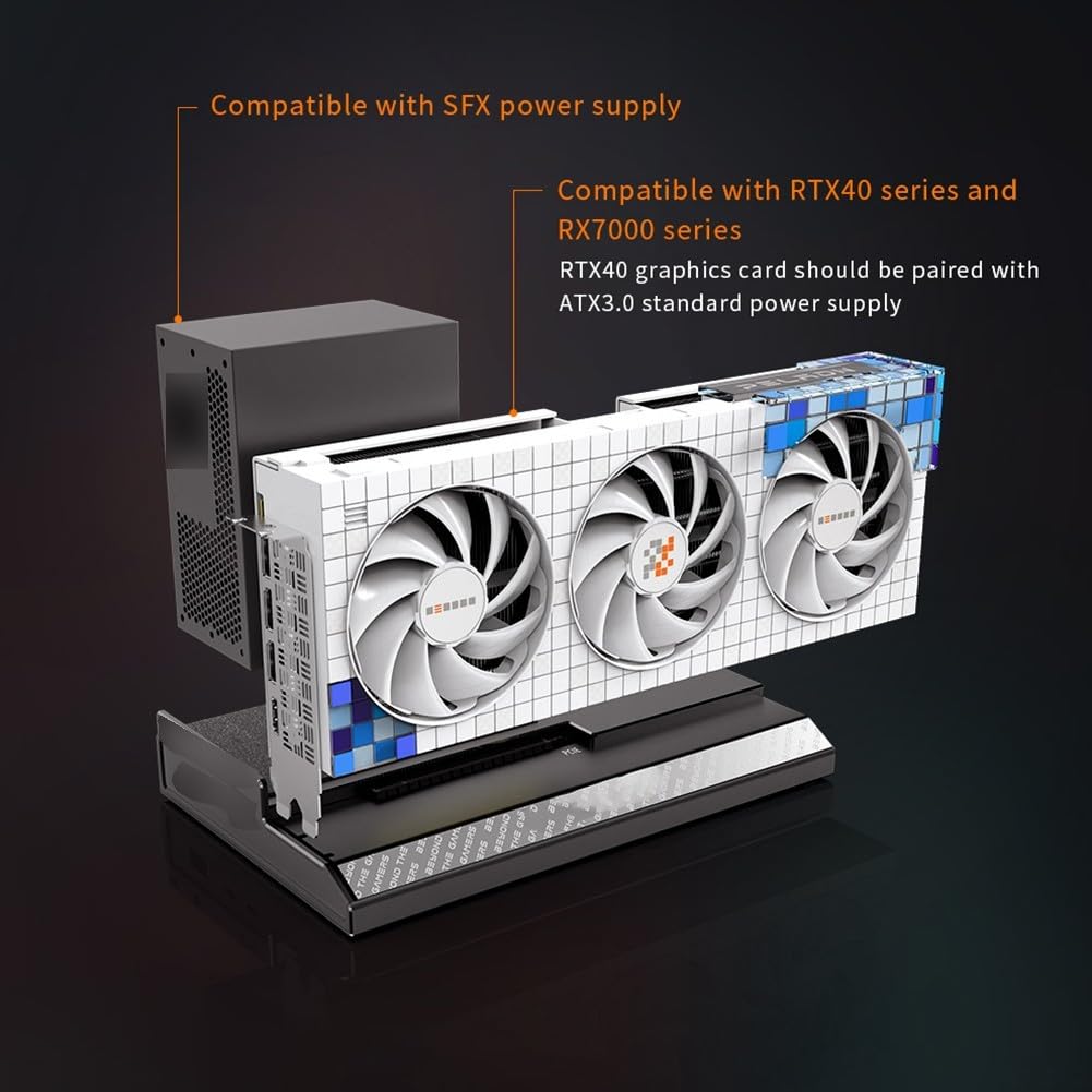 Carcasa GPU Externa Aleación Aluminio para soporte para atx SFX