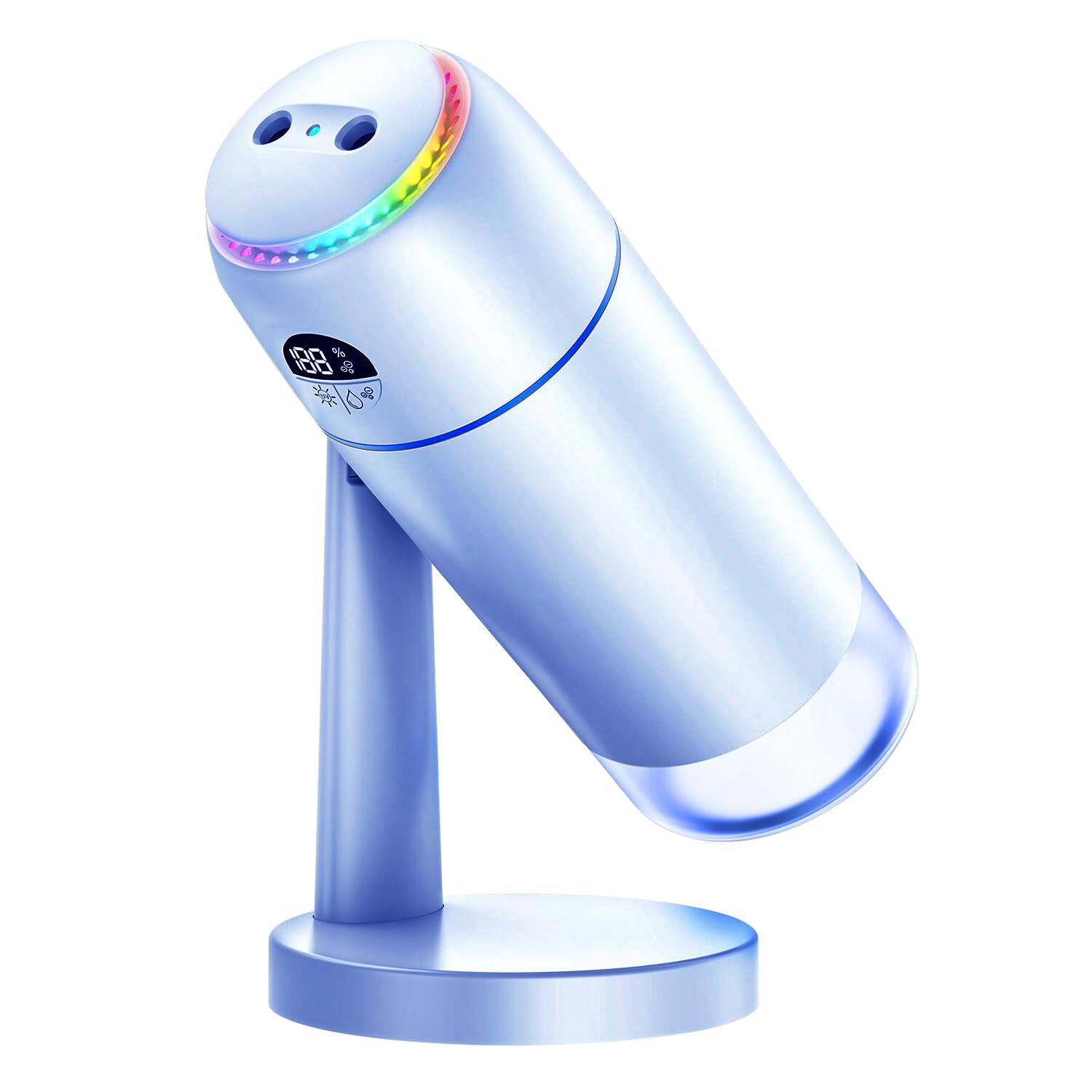 Amazon.co.jp: 加湿器 卓上 小型 500mL 【UVライト除菌&マイナスイオン