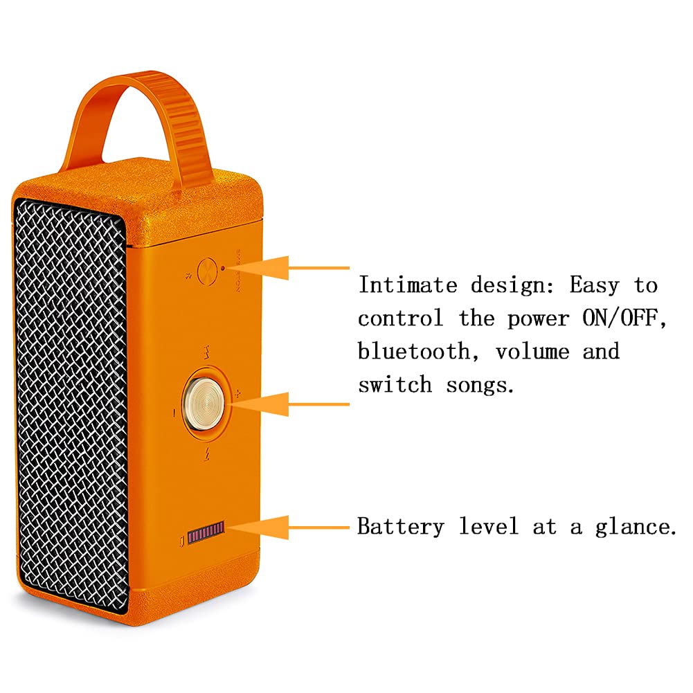 Custodia In Silicone Per Marshall Emberton II - Protettiva Con Maniglia E Tracolla, Nero - Foto 2