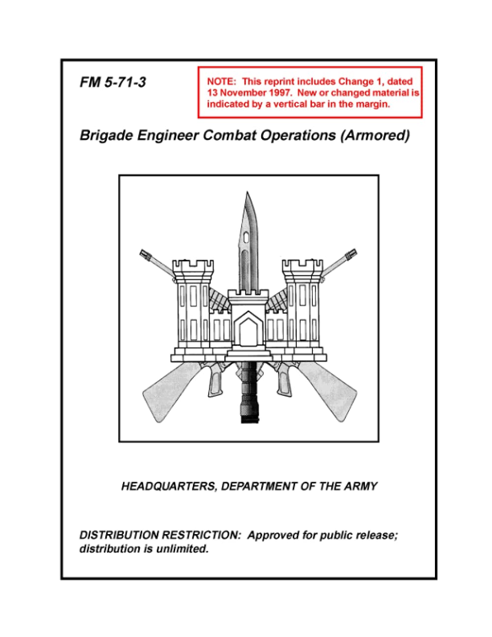 FM 5-71-3 Brigade Engineer Combat Operations (Armored)