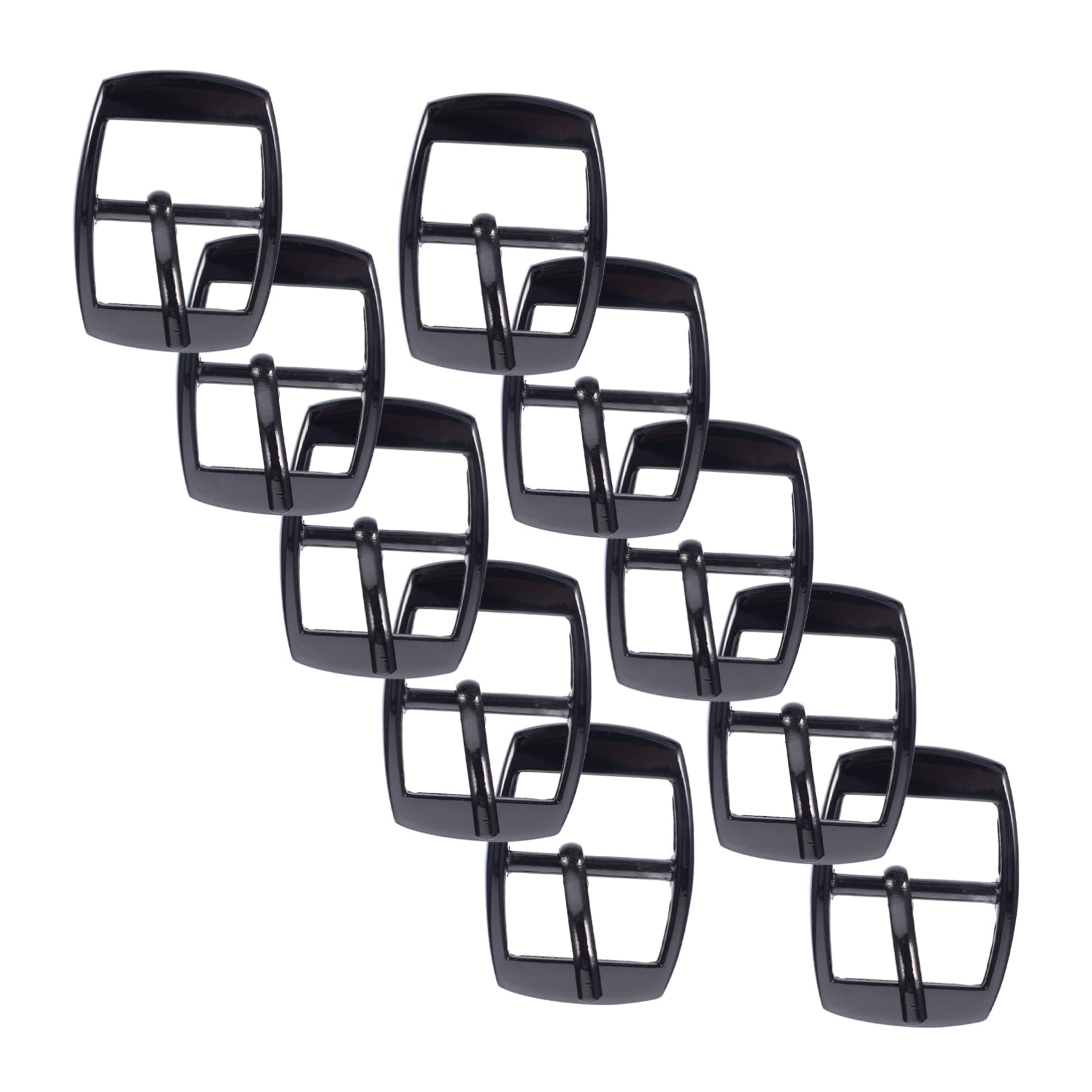 TEHAUX 50piezas Hebillas De Cinturón De Barra Central Ajustables Kit De Fijación Para y Accesorios De Ropa Resistentes y Ligeras Para Cinturones y Mochilas
