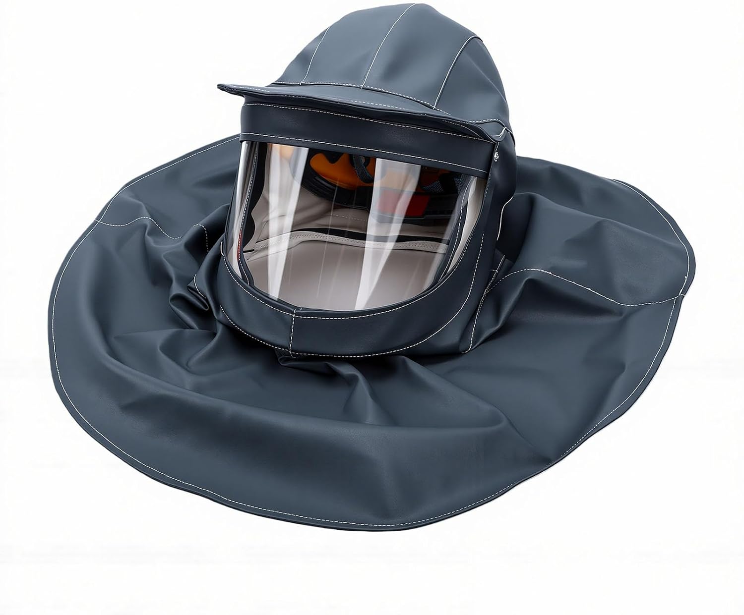 Garosa Shawl Cap Sandblasting Hood Mask, Professional | Wind Sandblasting Tool Mask, Anti Dust or Wind, for Polishing Painting Dusting Grinding