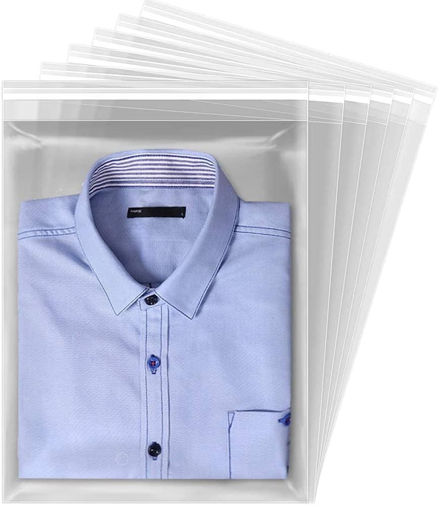 Sabco 100 Clear Display Bags- Cello Bags OPP- Self Seal Sealing Cellophane Packaging Presentation - Food Safe Ideal For FBA Cards Envelopes Pictures Presents Gift Wrap (22.5 x 30.5 cm)