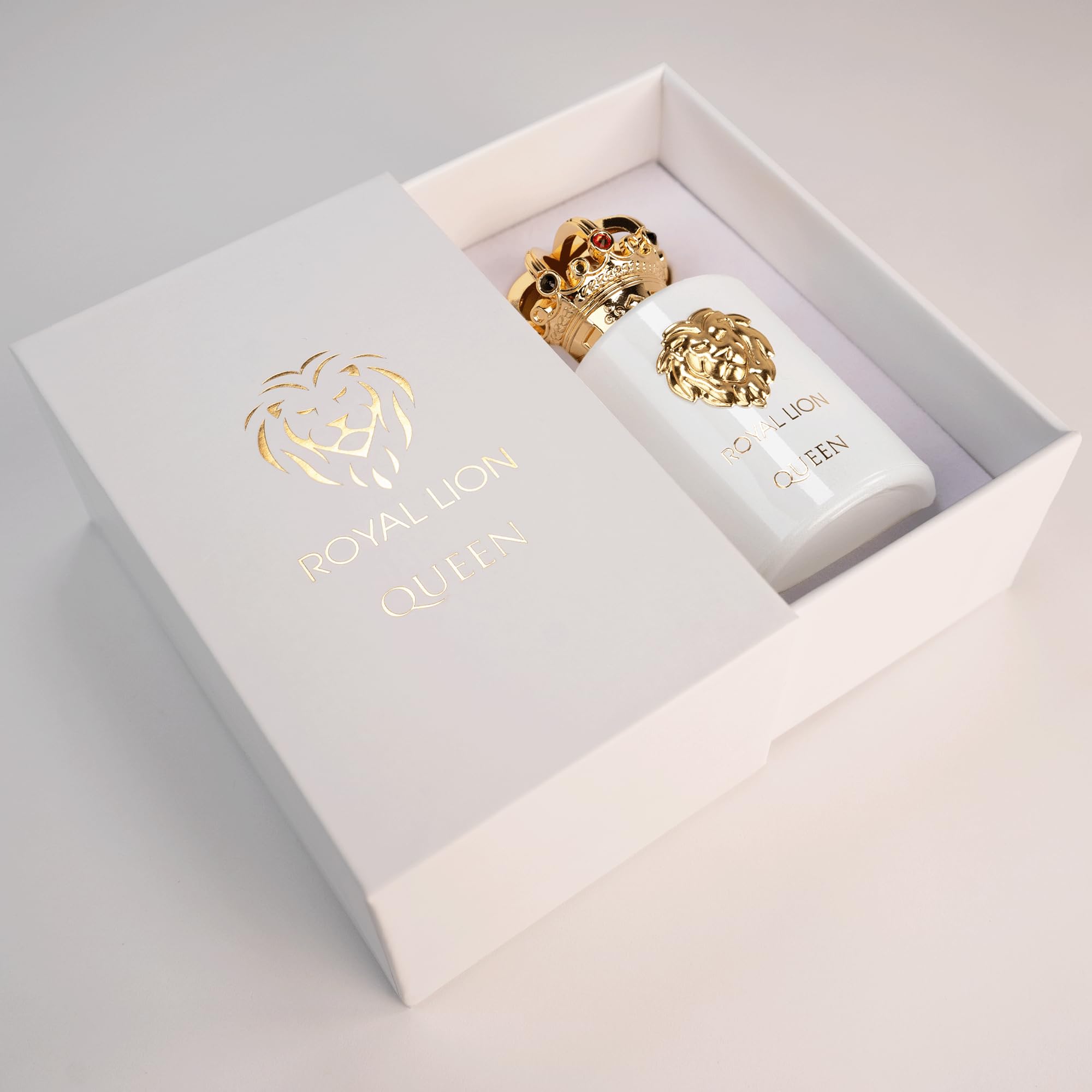 ROYAL LION QUEEN Extrait de Parfum für Damen – Sinnlicher Amberduft mit blumig-holziger Note – Langanhaltend & luxuriös